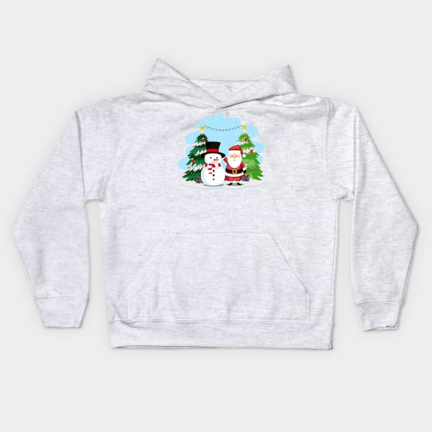 Christmas Kids Hoodie by TheCreativeMaxim